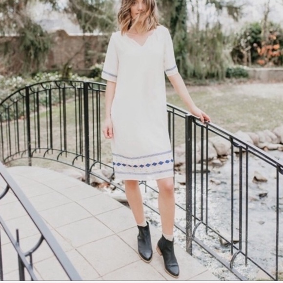 Piper and Scoot Southwest Georgette Sheath Dress - Picture 2 of 8